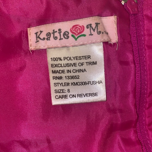Katie May Dresses Katie M Dress Pink And Purplelish Dress Poshmark